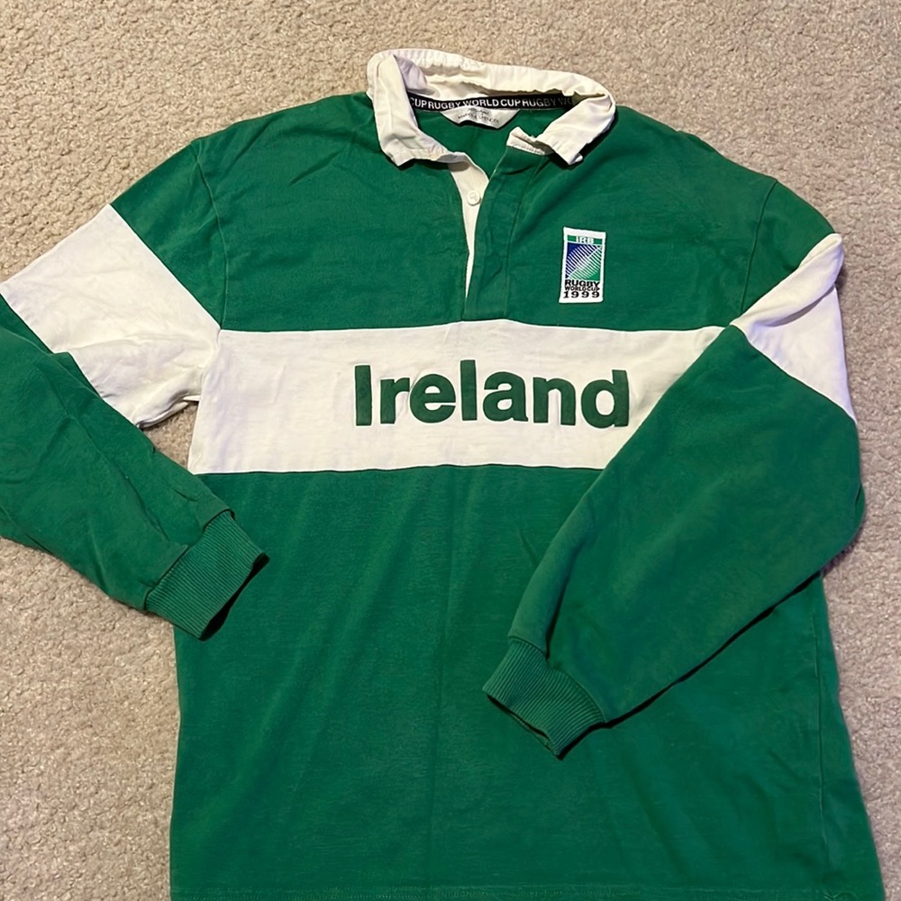 Vintage 1999 Ireland World Cup Rugby Shirt